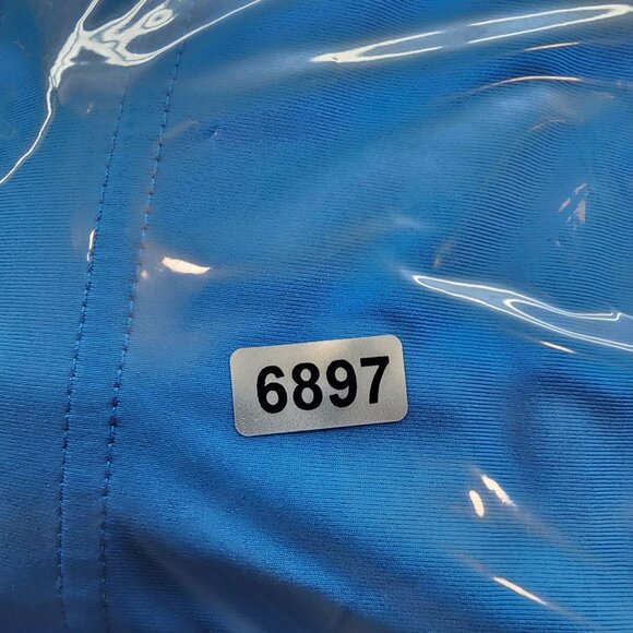 Mens Blue FootJoy Golf Polo Shirt Short Sleeve Polyester Stretch Size XL - Picture 9 of 9